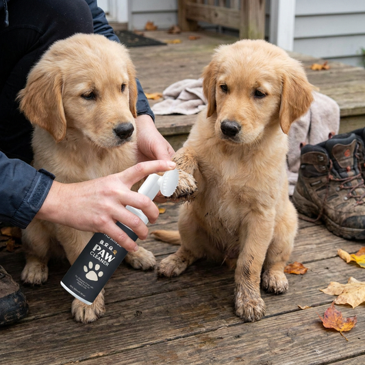 Waterless Paw Cleaner Foam lifestyle