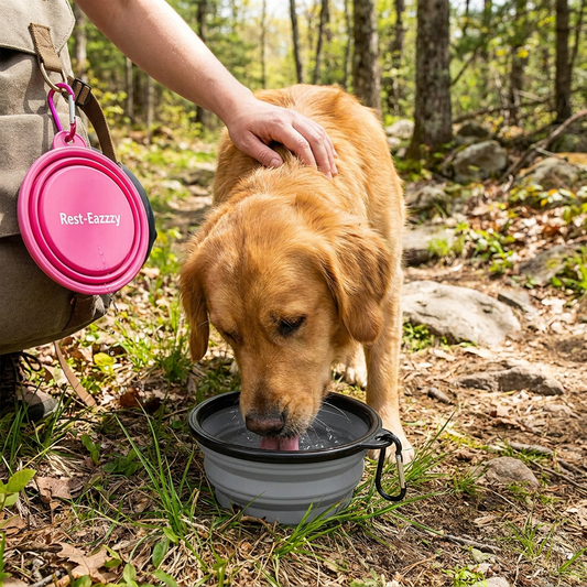 Collapsible Travel Bowls lifestyle