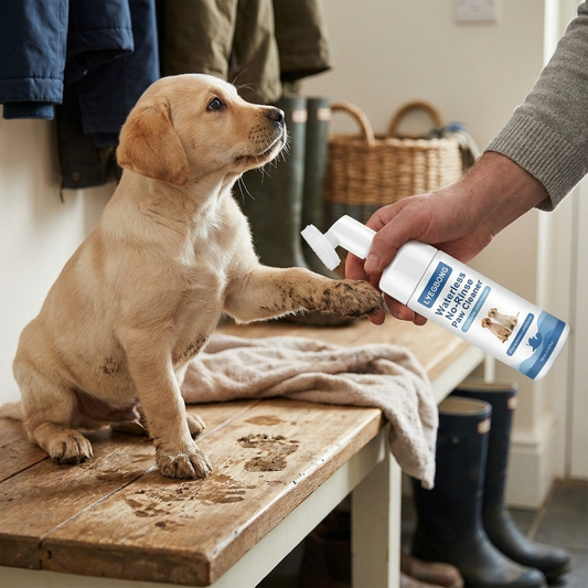 Paw Cleaner Foam lifestyle
