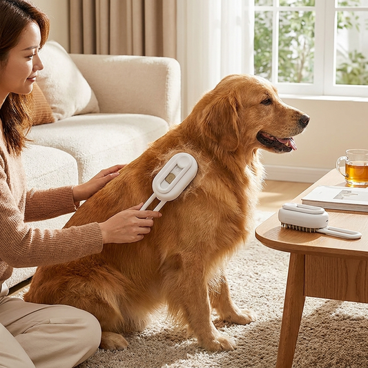 Pet Steam Brush lifestyle