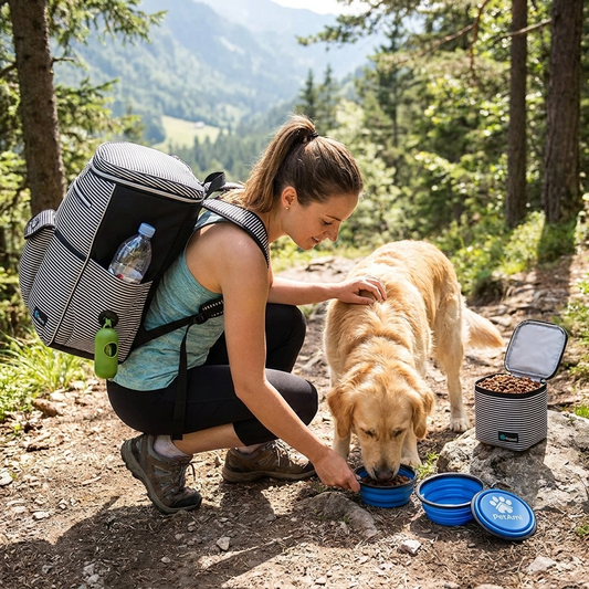 27L Dog Travel Backpack lifestyle