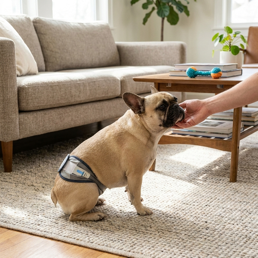 Disposable Male Dog Diapers lifestyle